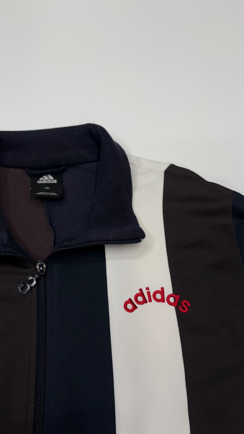 XXL Adidas 아디다스 올드스쿨 레트로 세로 스트라이프 트랙탑 져지 상품이미지3