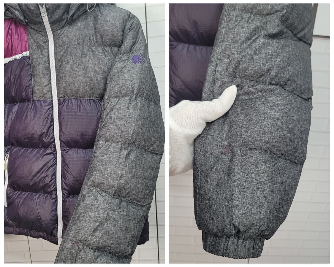 코오롱스포츠 700필파워 구스다운 양면 후드 패딩 자켓 90사이즈 상품이미지10