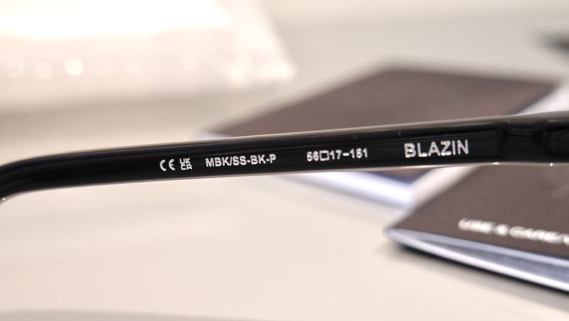 크롬하츠안경 블라진 블랙/실버 상품이미지10