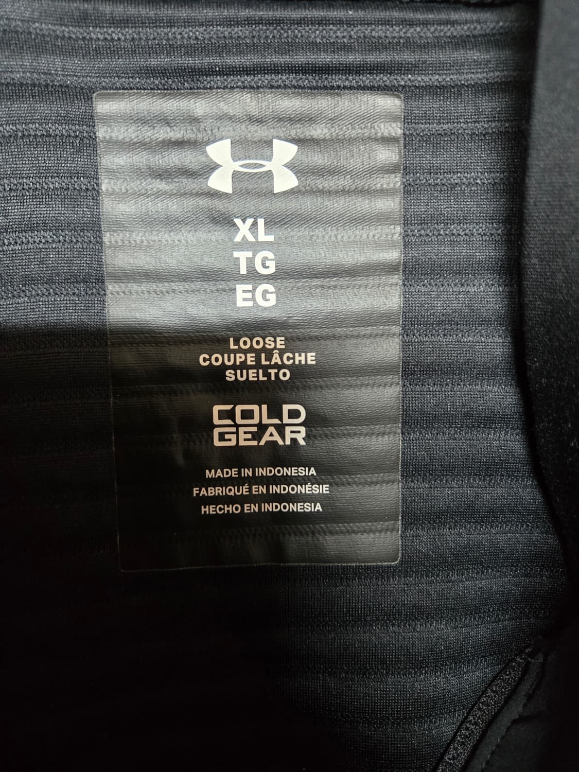 언더아머 골프 남성 블랙 집업 자켓 XL 상품이미지5