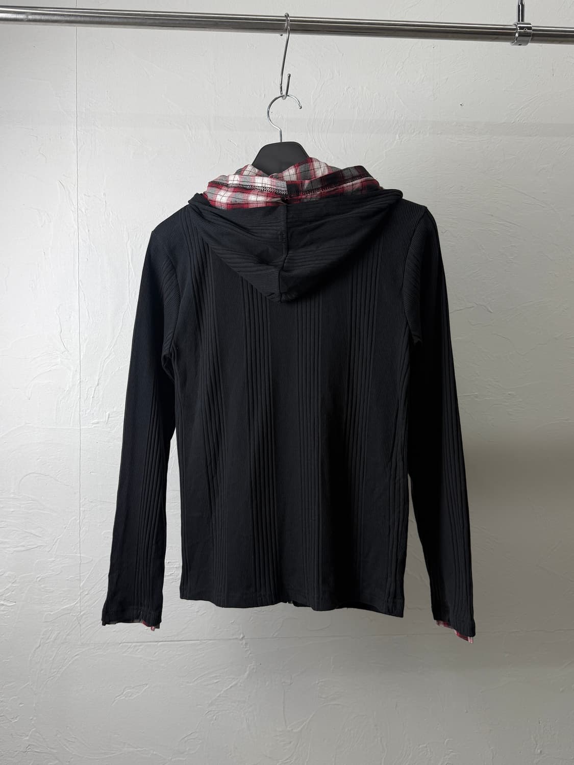 Water Back 레이어드 후드 집업 상품이미지6