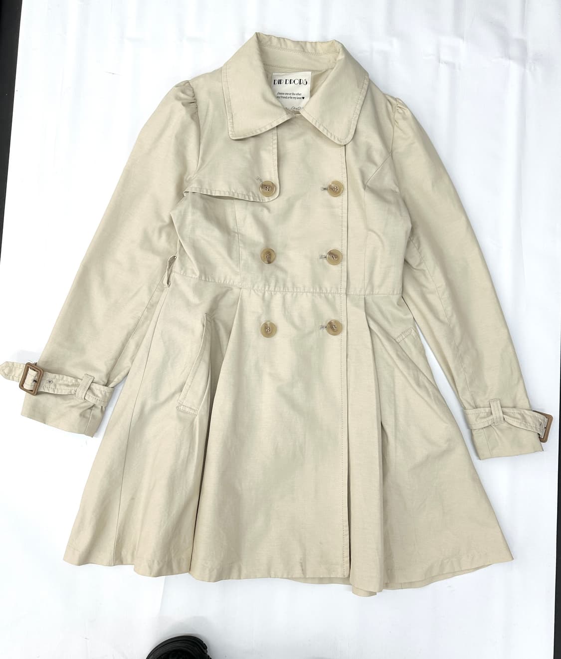 🤎너닿 세라 러블리 베이지 트렌치 코트🤎라떼갸루 히메갸루 봄 가을 상품이미지2