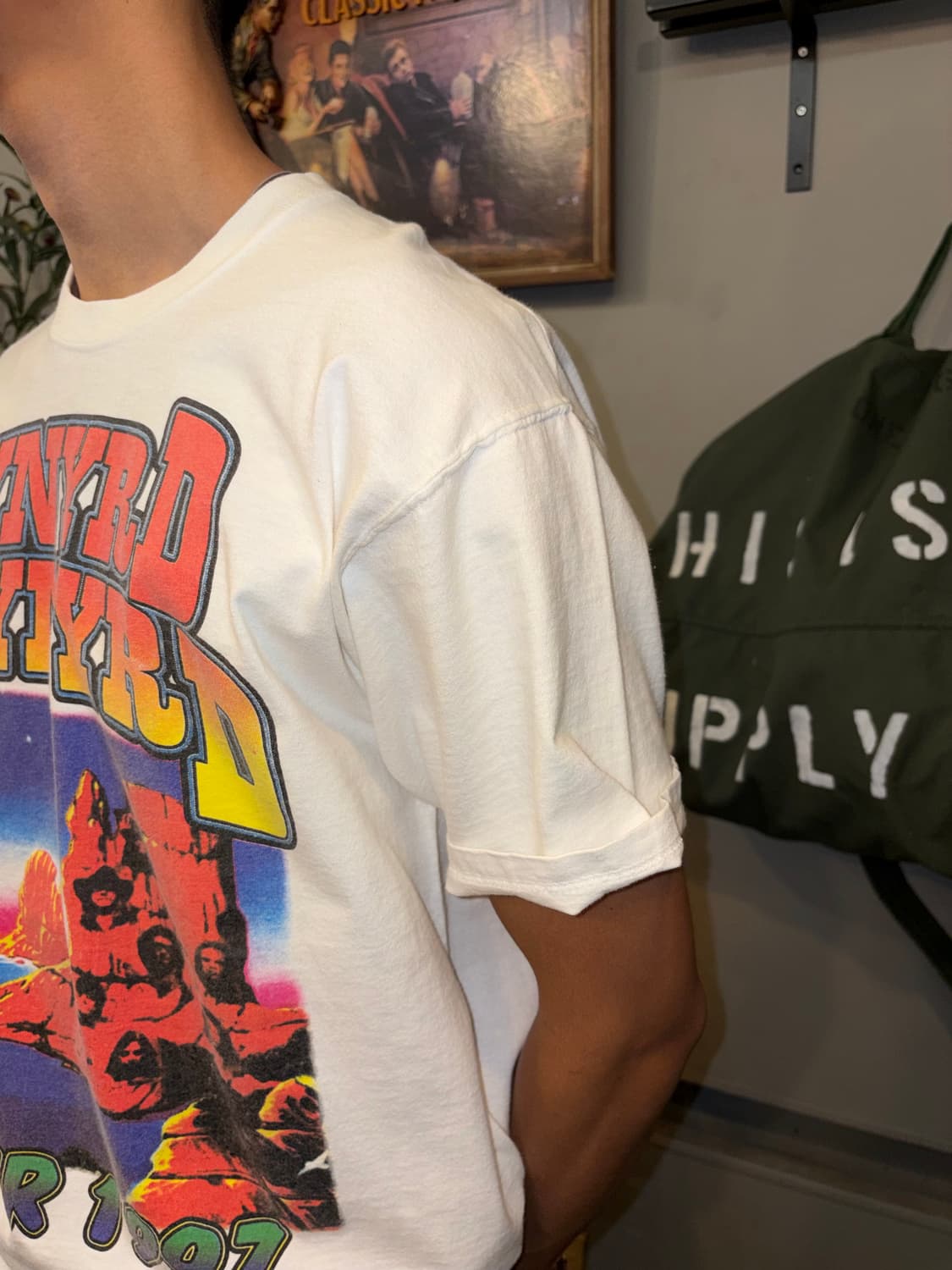 90‘s Lynyrd Skynyrd 1997 twenty tour T-s 상품이미지6