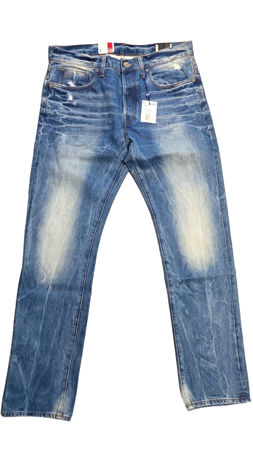 G-STAR RAW 스냅 버튼 청바지 3301(W33/L32) 상품이미지1