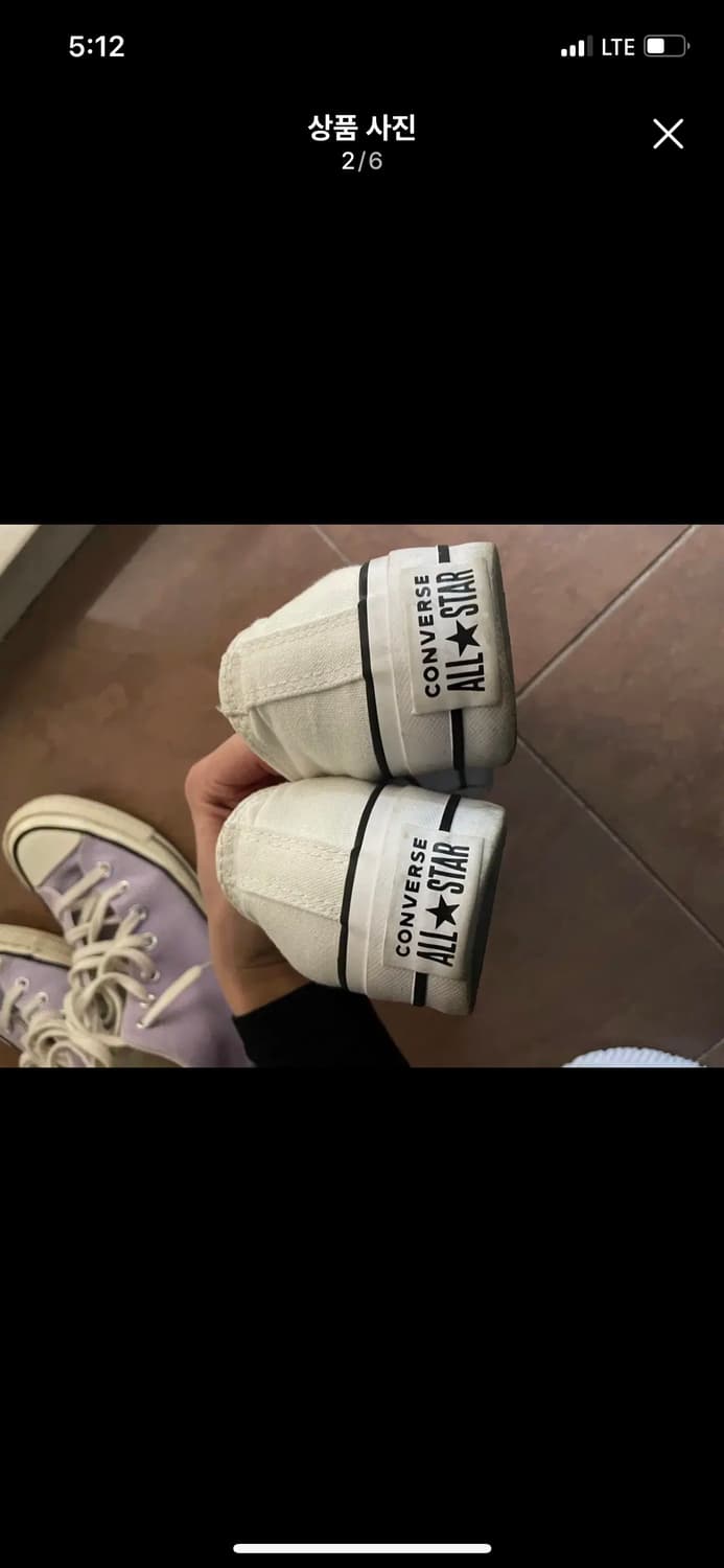 컨버스 척테일러 1970 로우 리프트 화이트 240 245 250 상품이미지2