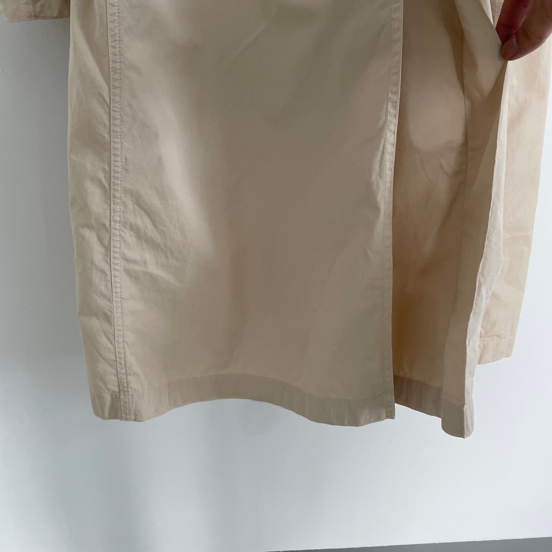 띠어리 벨티드 오픈 트렌치 코트 상품이미지5