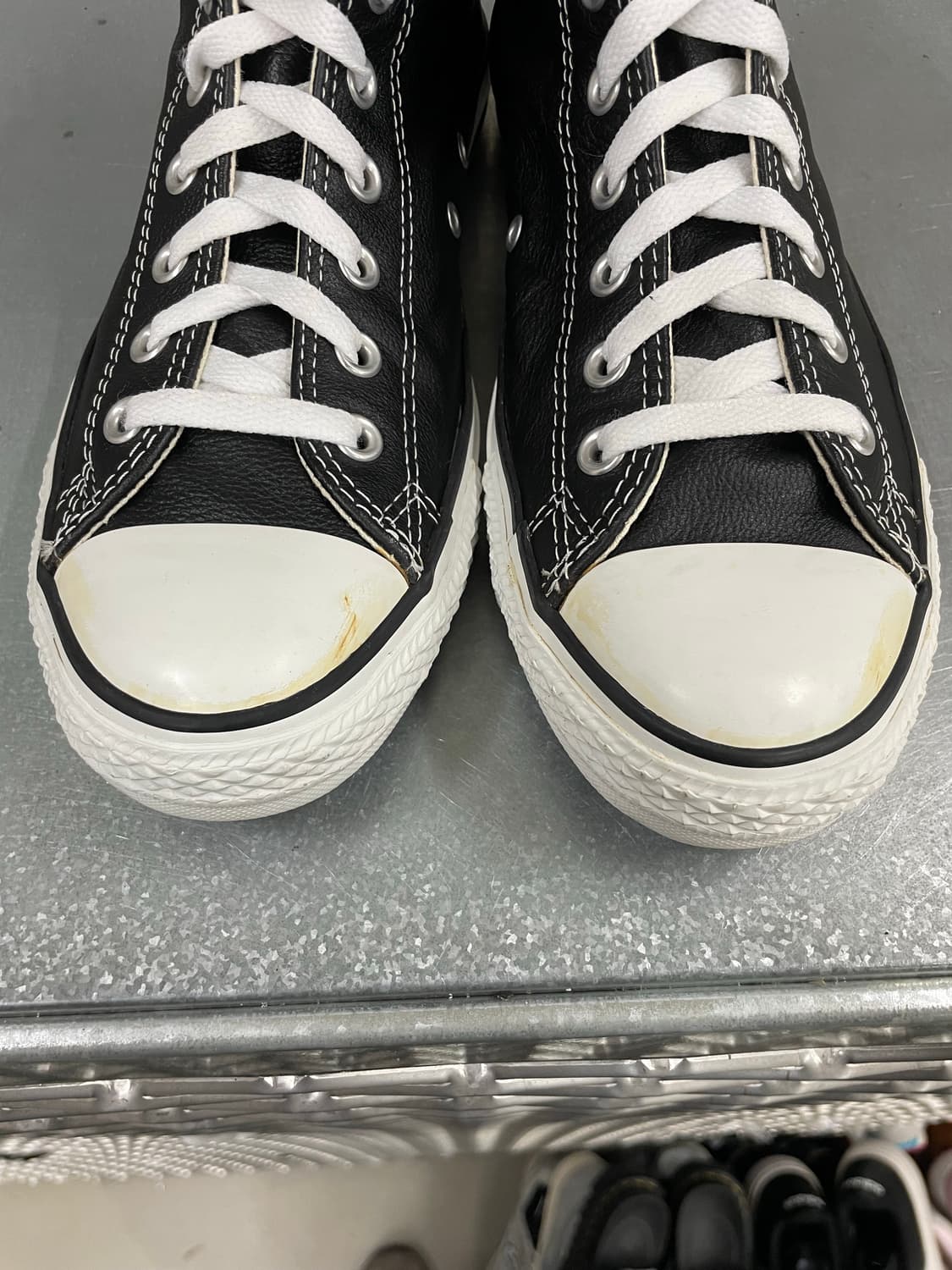 척테일러 올스타 클래식 레더 블랙 270 상품이미지7