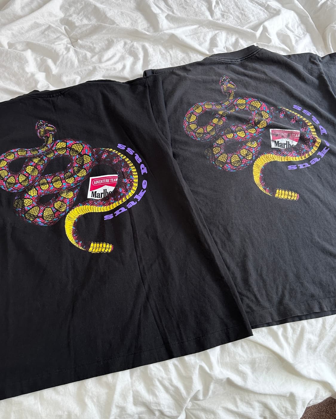 90s og Marlboro snake pass t shirt 상품이미지1