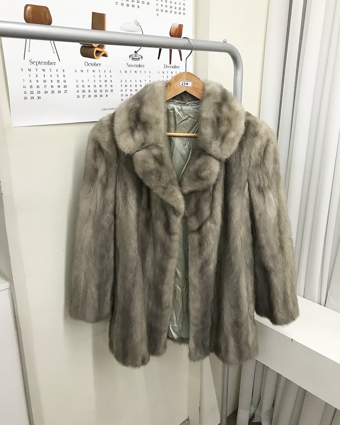 사파이어 밍크 퍼 자켓 상품이미지1