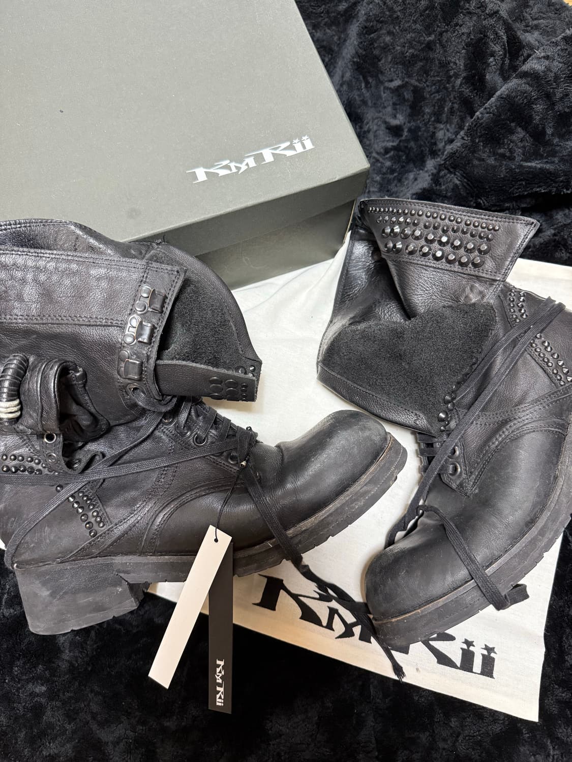 'Kmrii' 1602-B007 Chrome Boots 10 상품이미지1