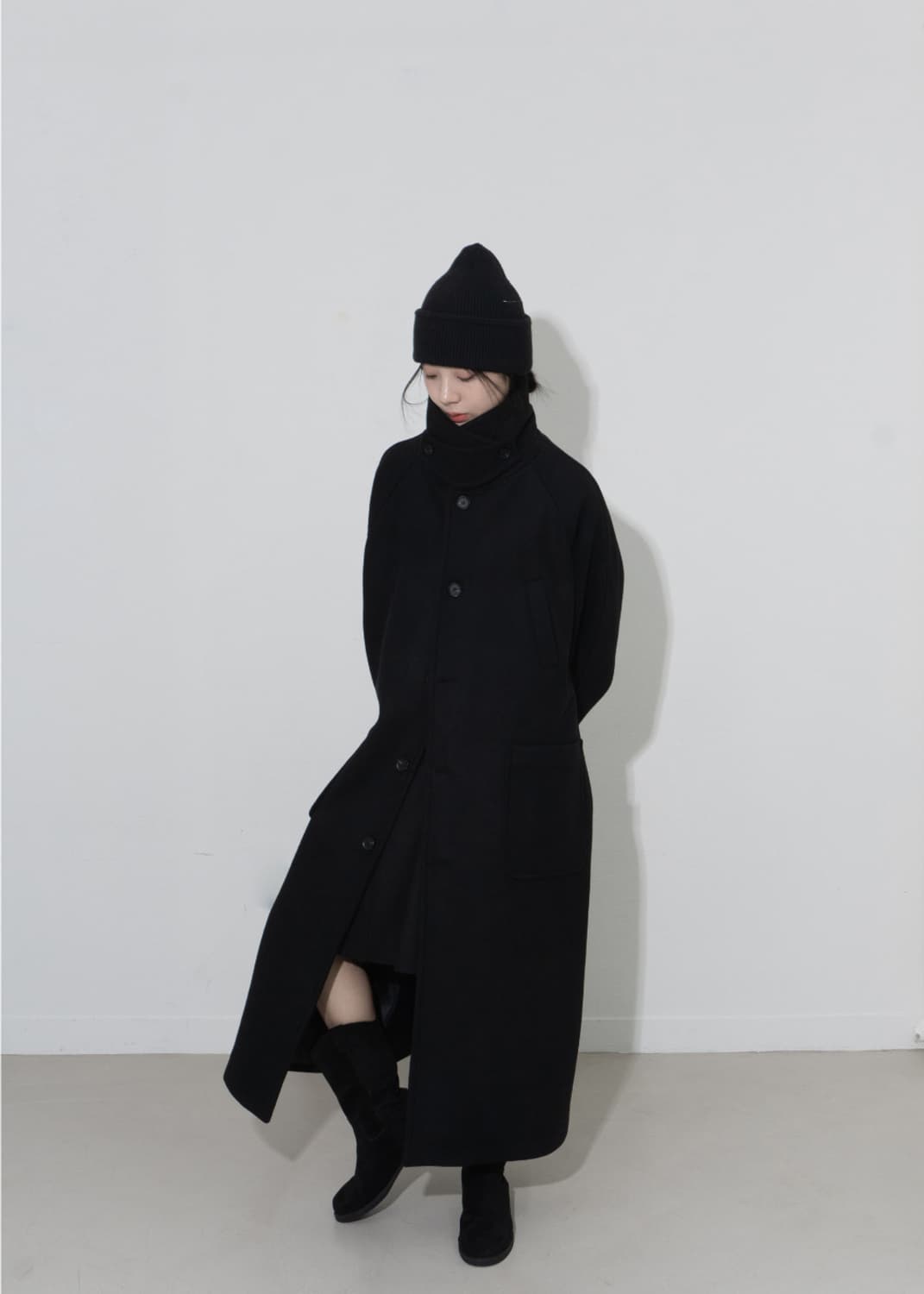 Woohwa maxi wool coat 상품이미지2