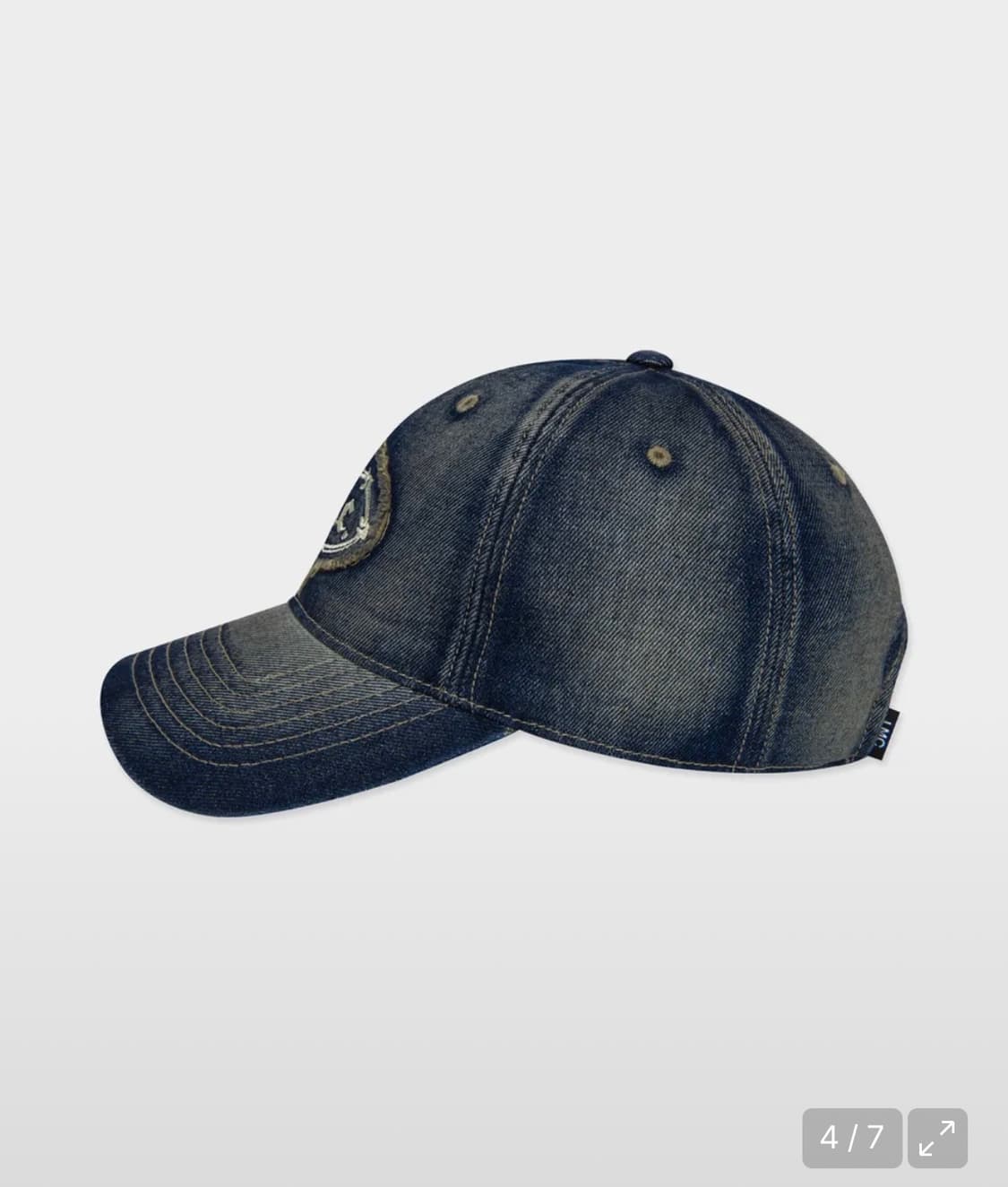 Washed Denim Cap 상품이미지4