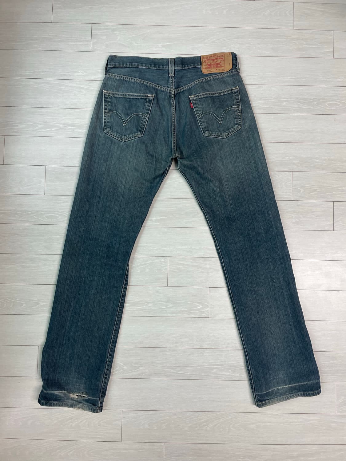 리바이스 501 인디고 데님 팬츠 상품이미지5