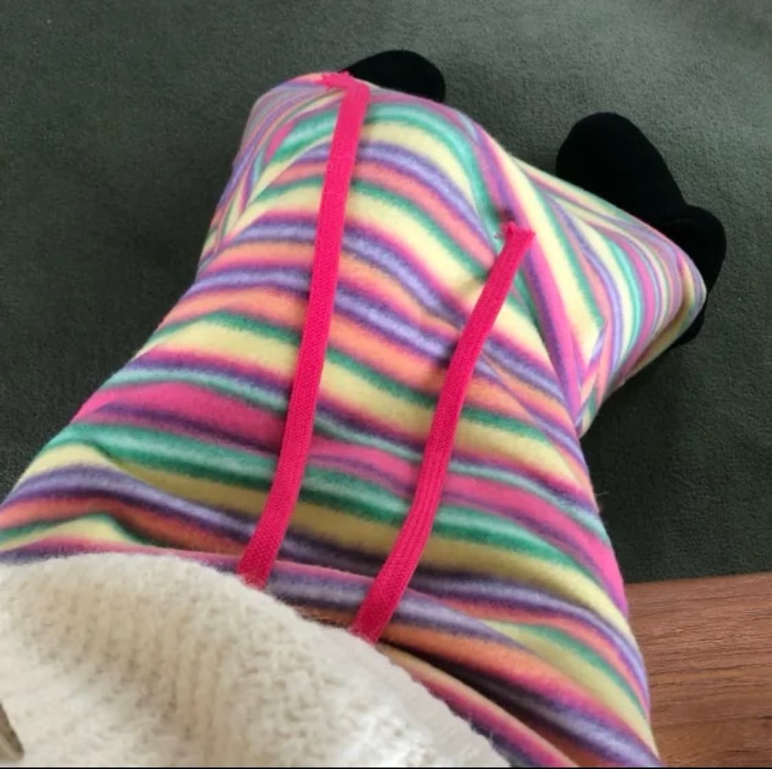 빈티지 무지개 플리츠 롱스커트 김아홉 모래하우스 애프터먼데이 블랙업 상품이미지2