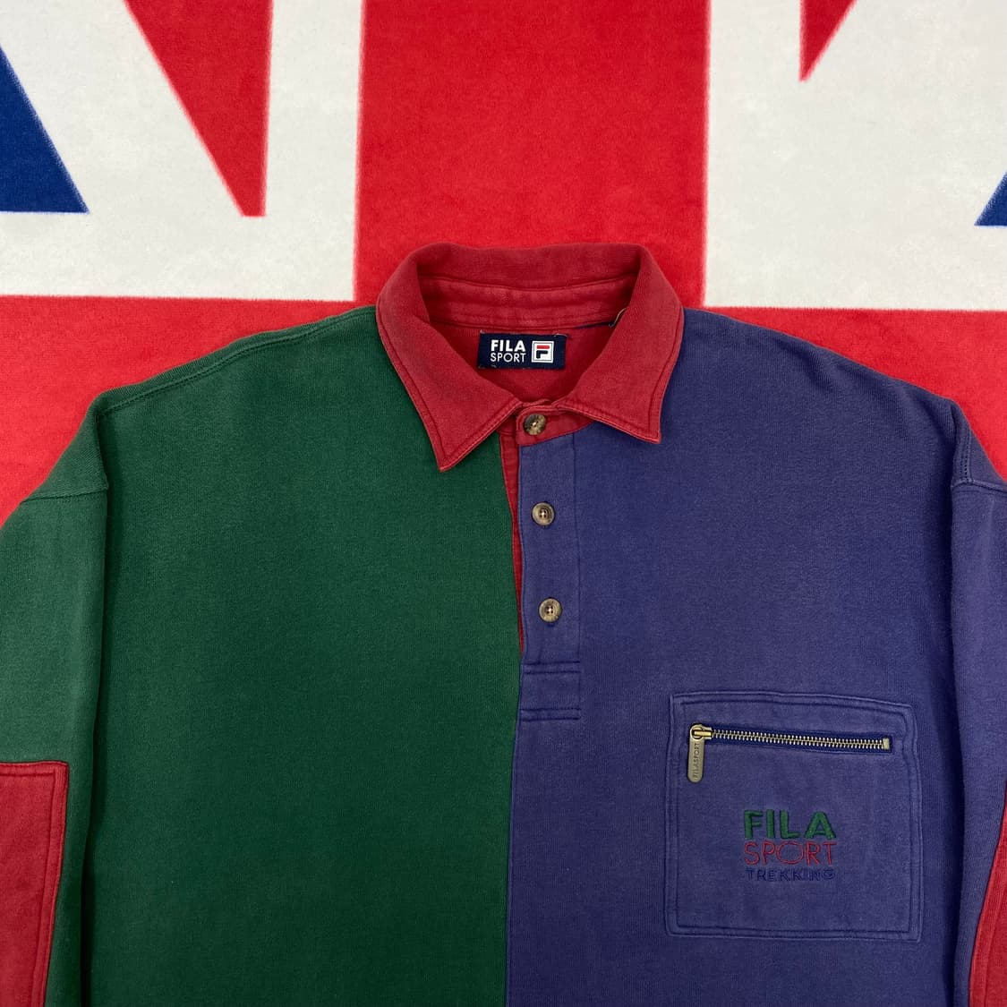 휠라 90s 카라티 105 실측 3XL  상품이미지3