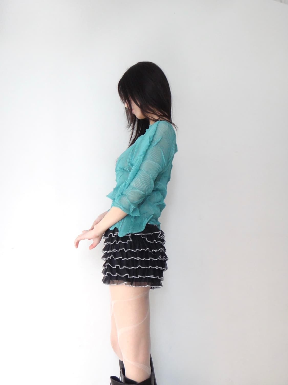 Can can glitter mini skirt  상품이미지5