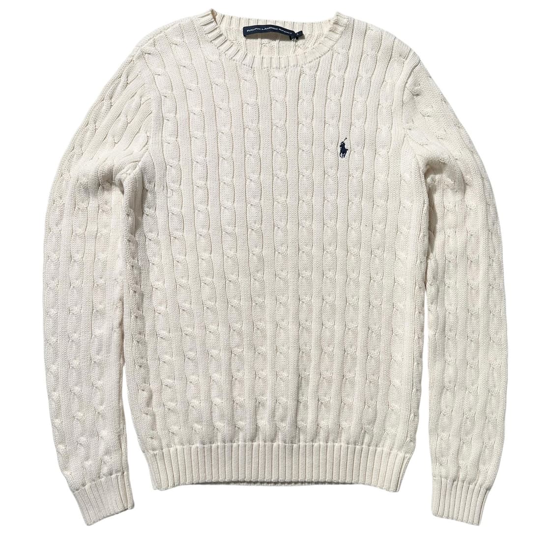 폴로 랄프로렌 케이블 라운드 니트 상품이미지1