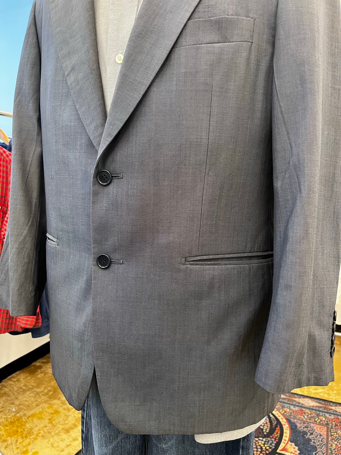 입생로랑 테일러드 블레이저 자켓 상품이미지3