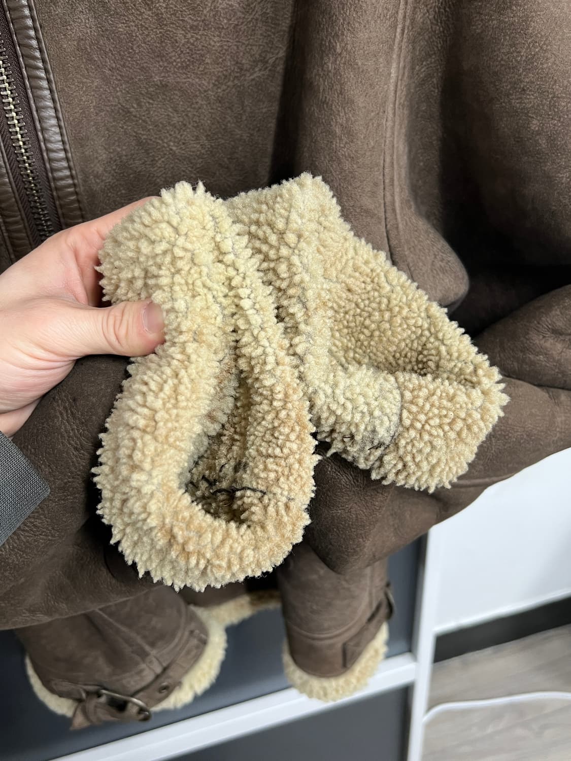 오리지널 Type B-3 양가죽 무스탕  상품이미지4