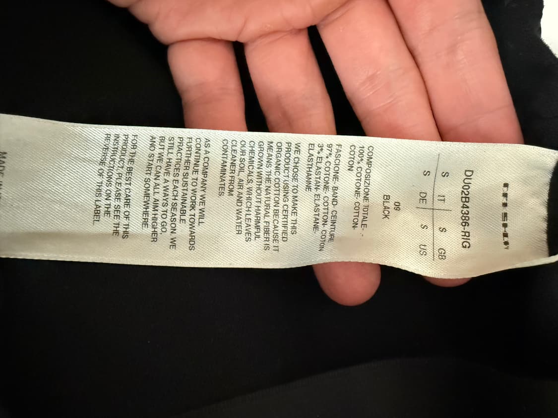 릭 오웬스 rick owens DU02B4386 RIG 09 팬츠 s 사 상품이미지3