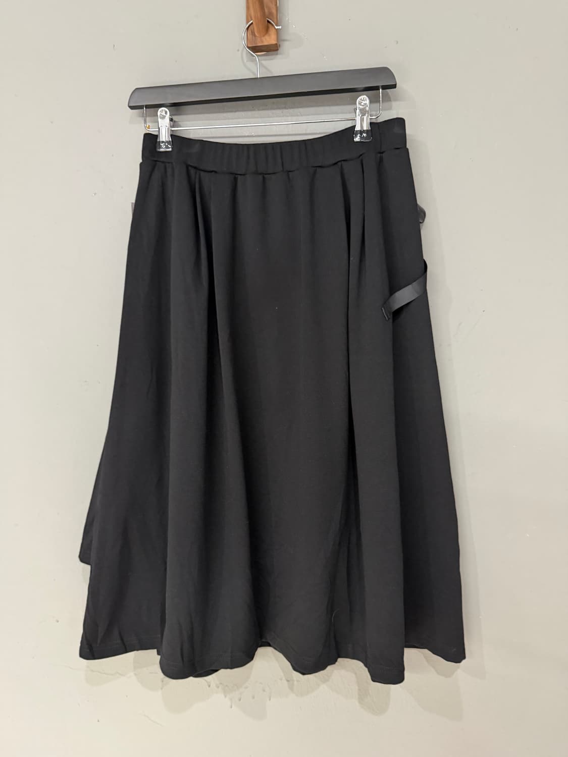 side ribbon pleats layered detail skirt 상품이미지7