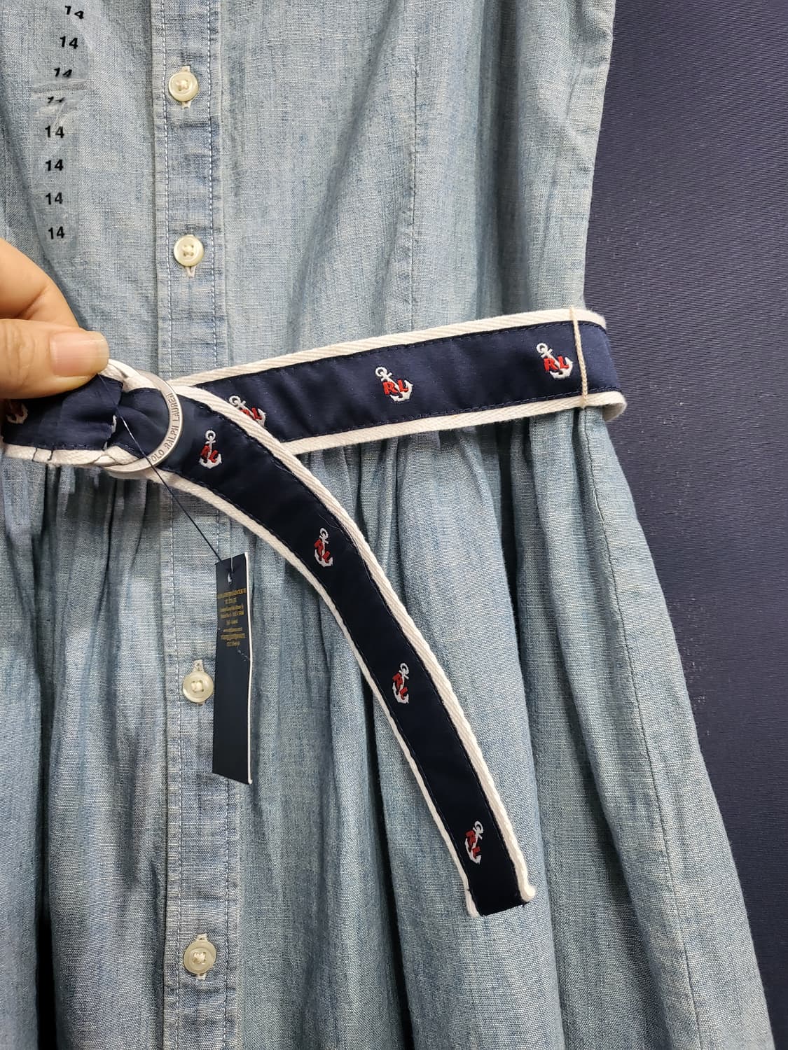 폴로 랄프로렌 데님 원피스(어린이) 상품이미지3