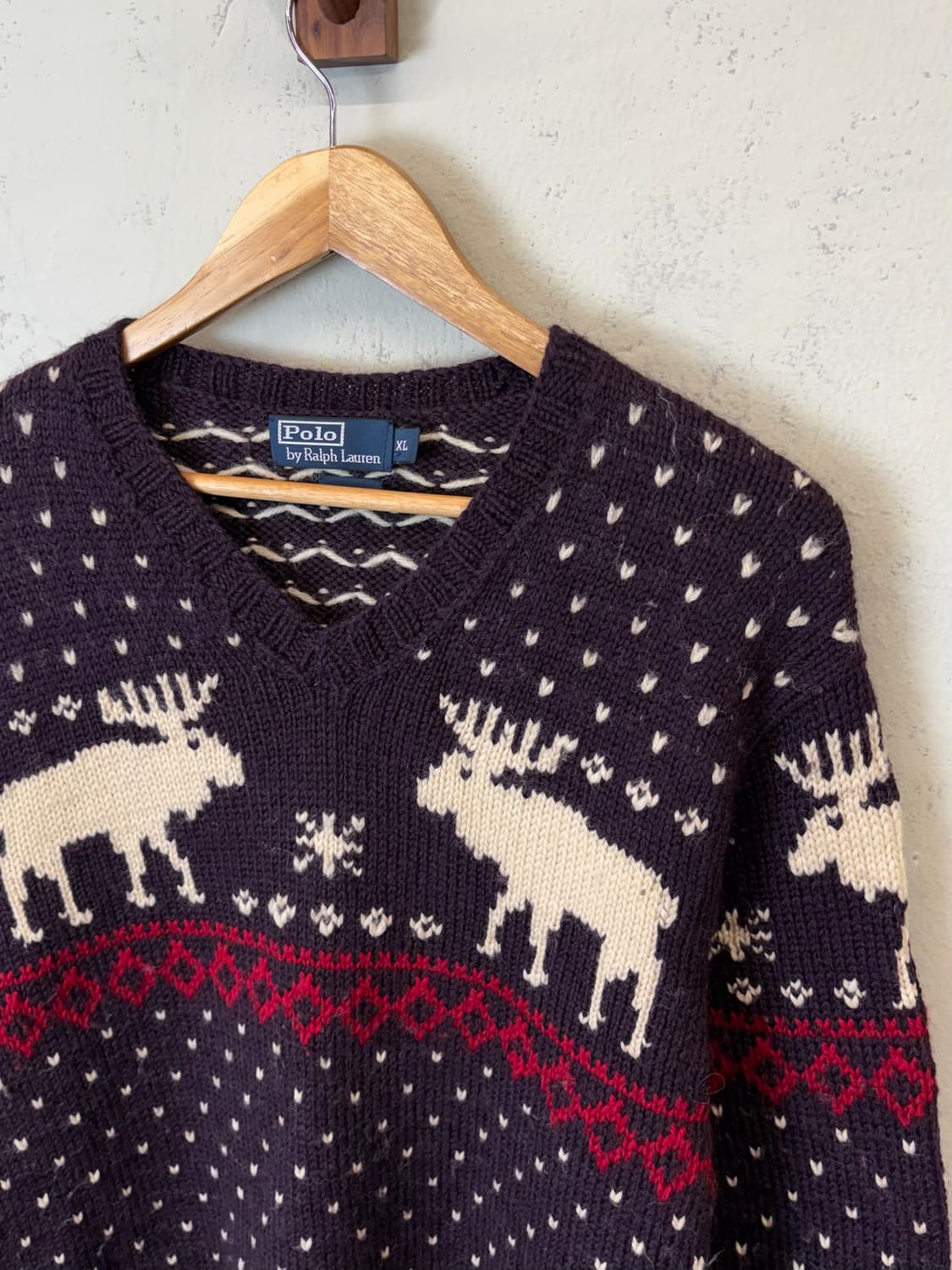폴로랄프로렌 빈티지 노르딕패턴 울 니트 상품이미지4