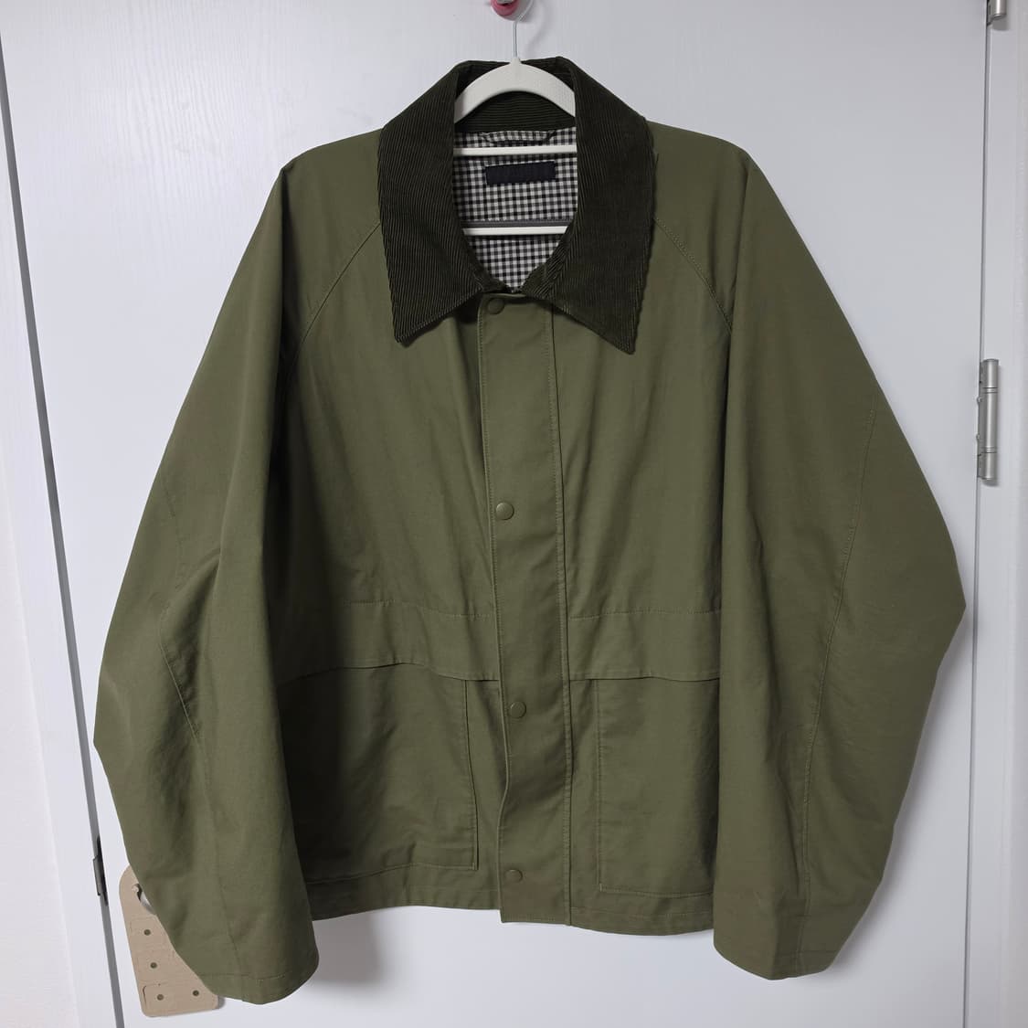 (XL)유니클로 유틸리티쇼트블루종(워크 자켓) 올리브 상품이미지1