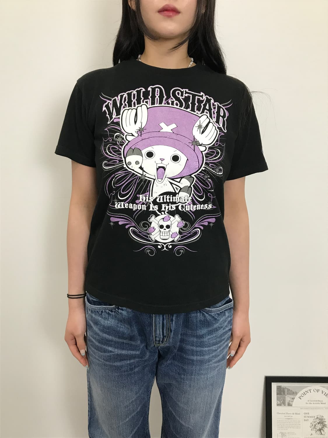 Wild Star One Piece Chopper Graphic tee 상품이미지2