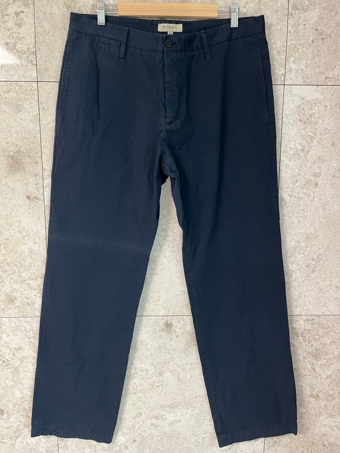 버버리 런던 남성 면바지 네이비 36사이즈 상품이미지1