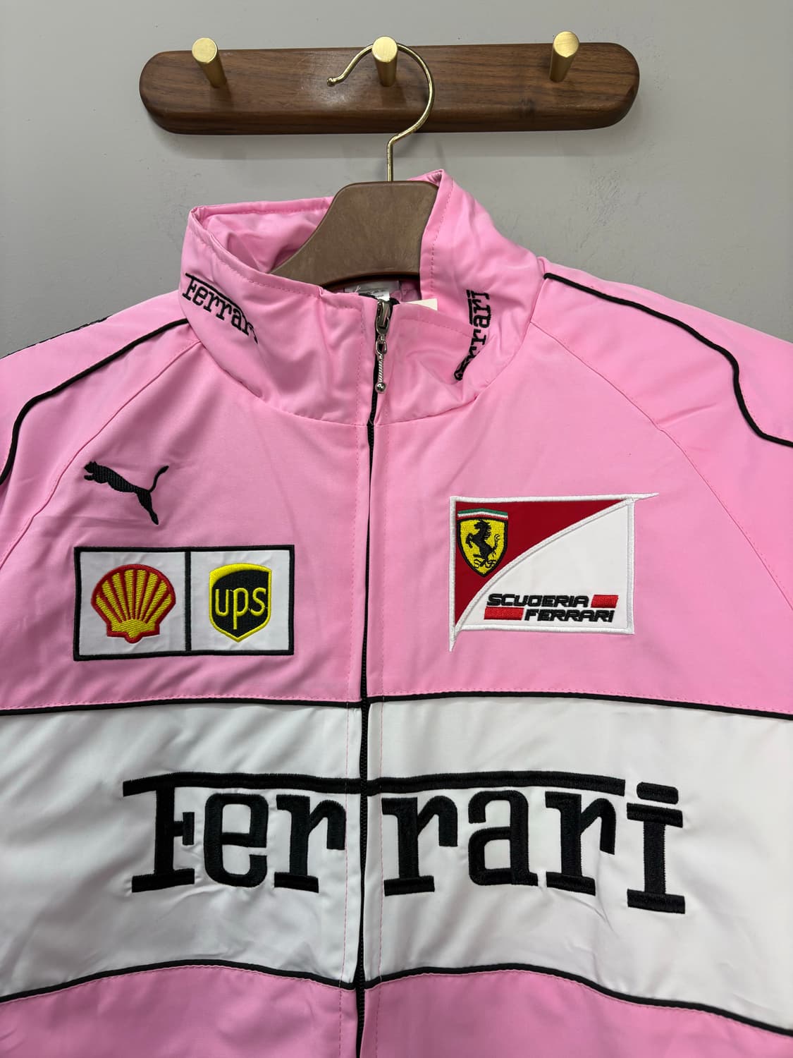 페라리 F1 빈티지 레이싱 핑크 에디션 자켓 A2888 상품이미지3