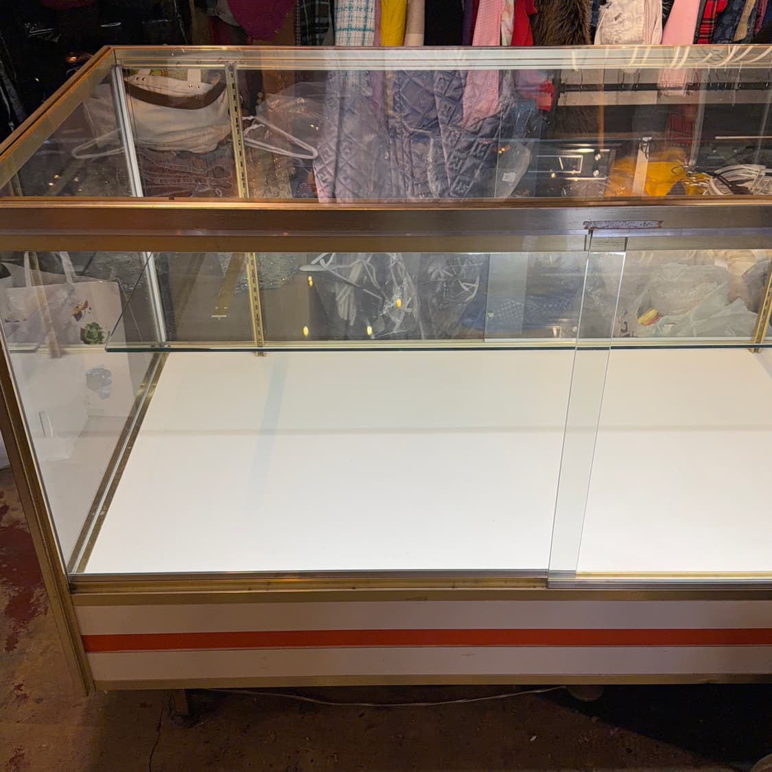 급처 빈티지 프랑스 유리 진열장 쇼케이스 상품이미지3