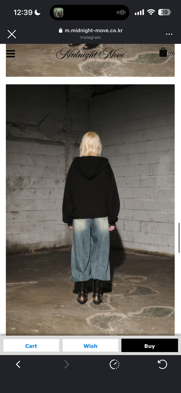 midnight move hood zip-up 상품이미지5