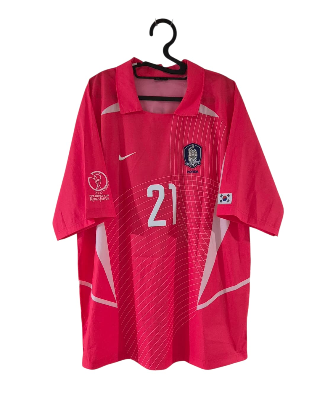 [110]2002월드컵 대한민국 국대 박지성 나이키 축구유니폼 상품이미지1