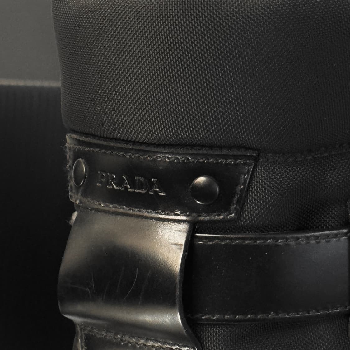 [정품] 프라다 리나일론 브러시드 컴뱃 부츠 8 270 상품이미지5