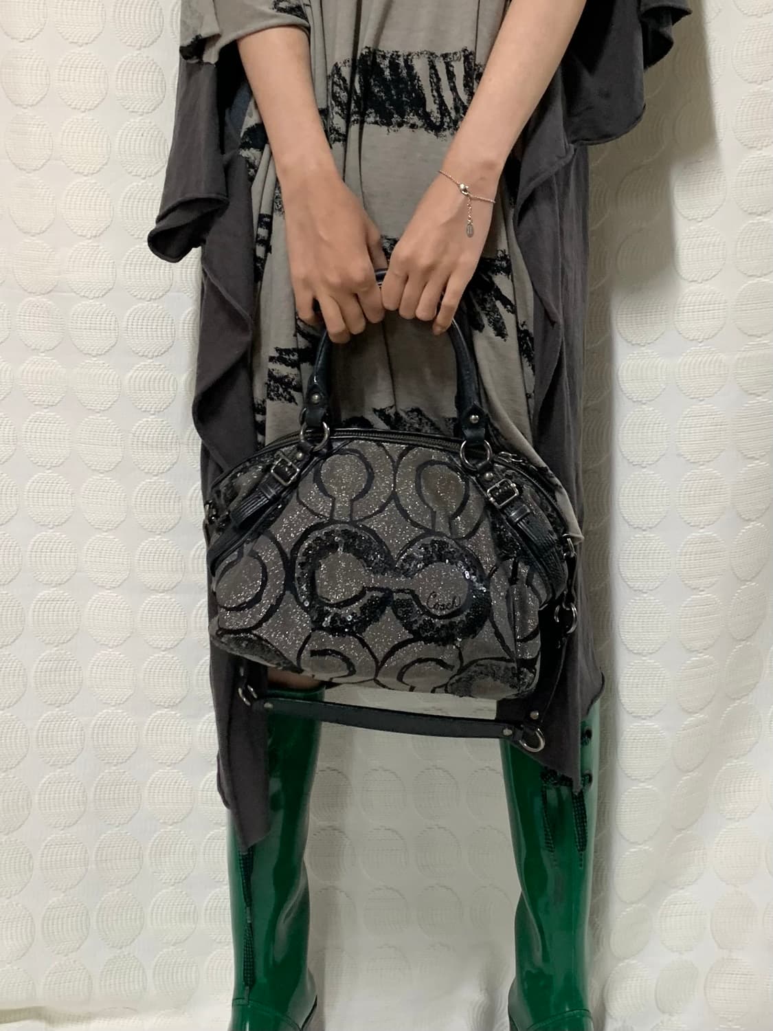 Coach스팽글 백 상품이미지1