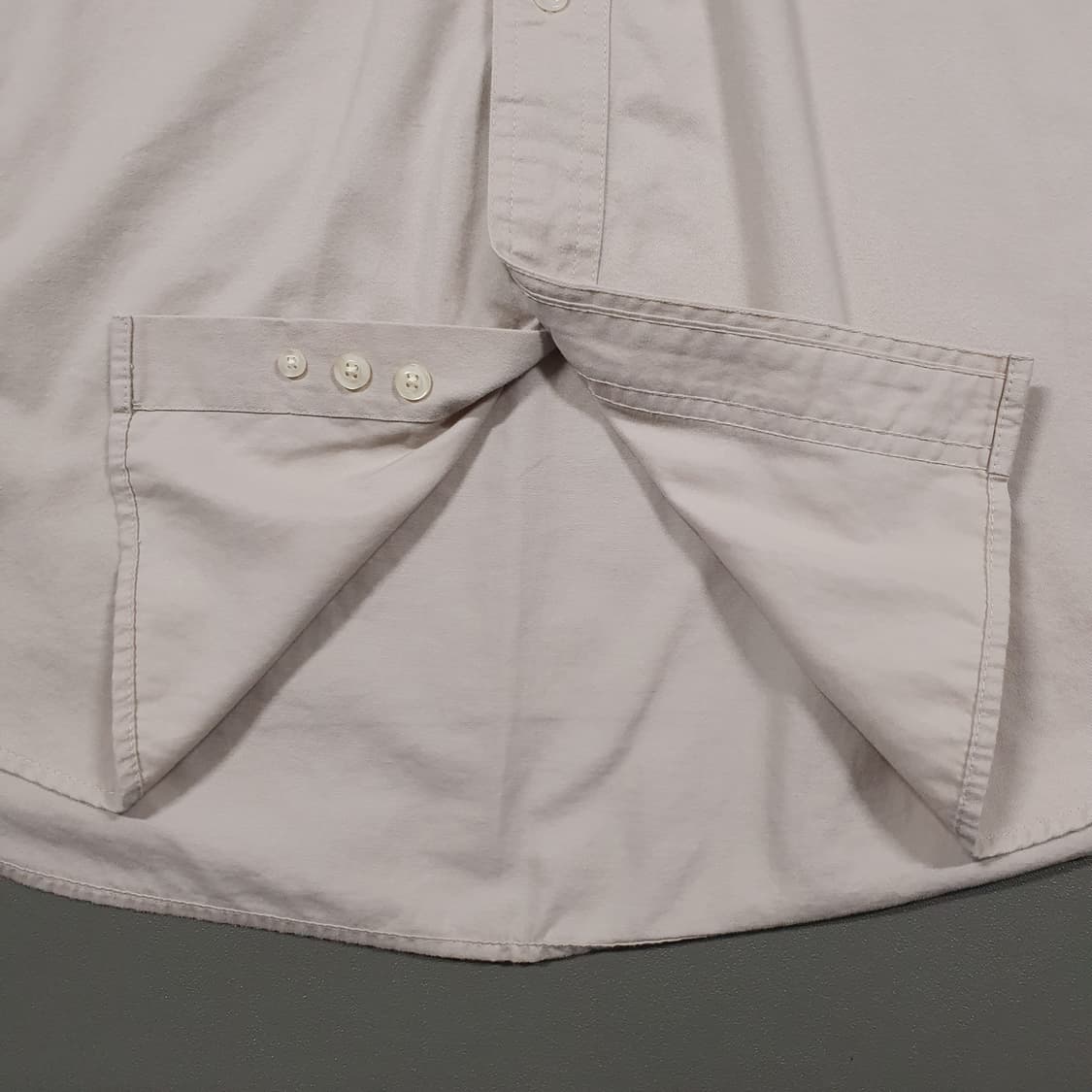 실측 3XL 빅사이즈 칼하트 크림 포켓 워크 셔츠 긴팔 남방 크림 베이지 상품이미지6