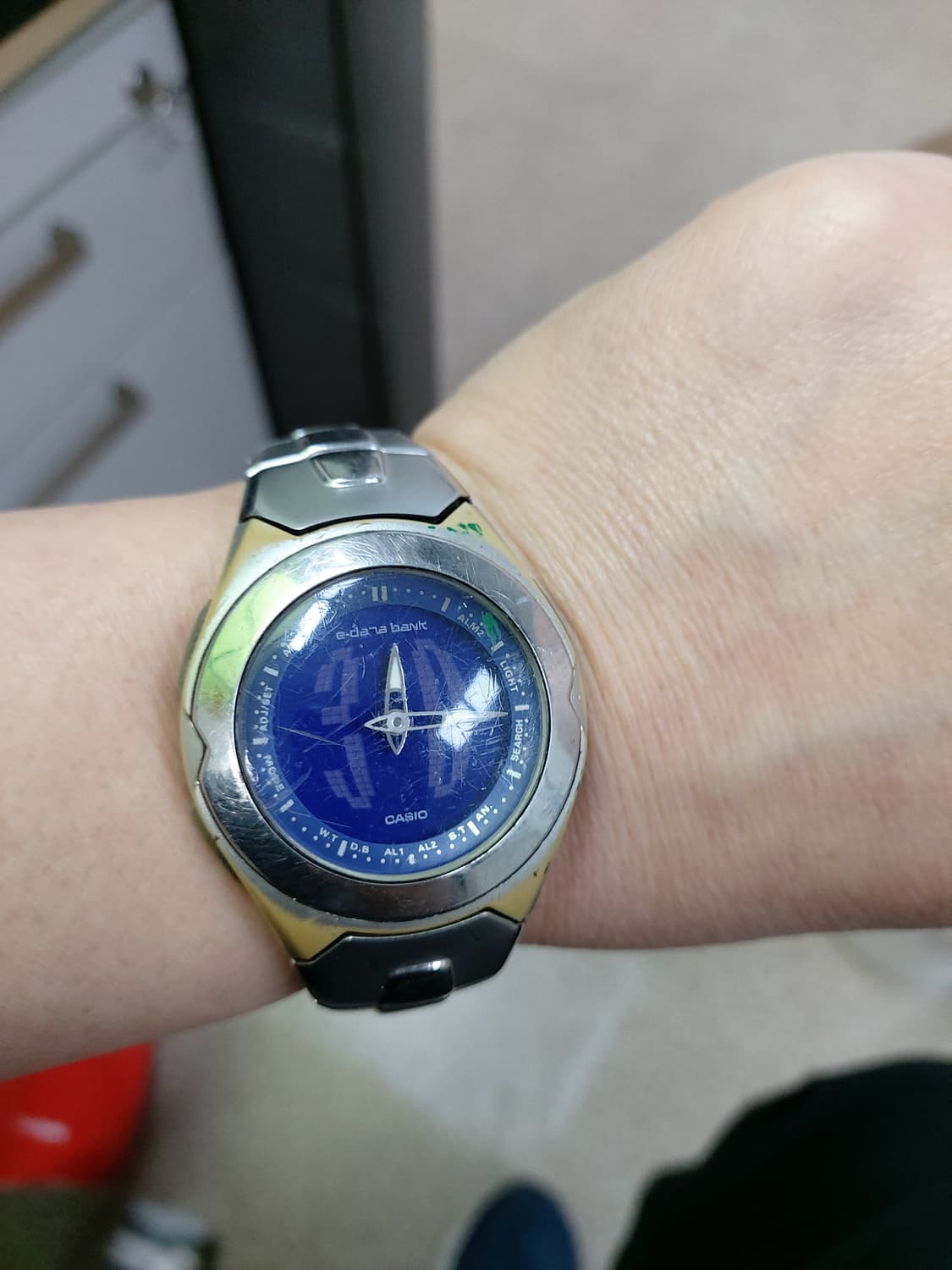 카시오 e-data bank 남성 시계 상품이미지4