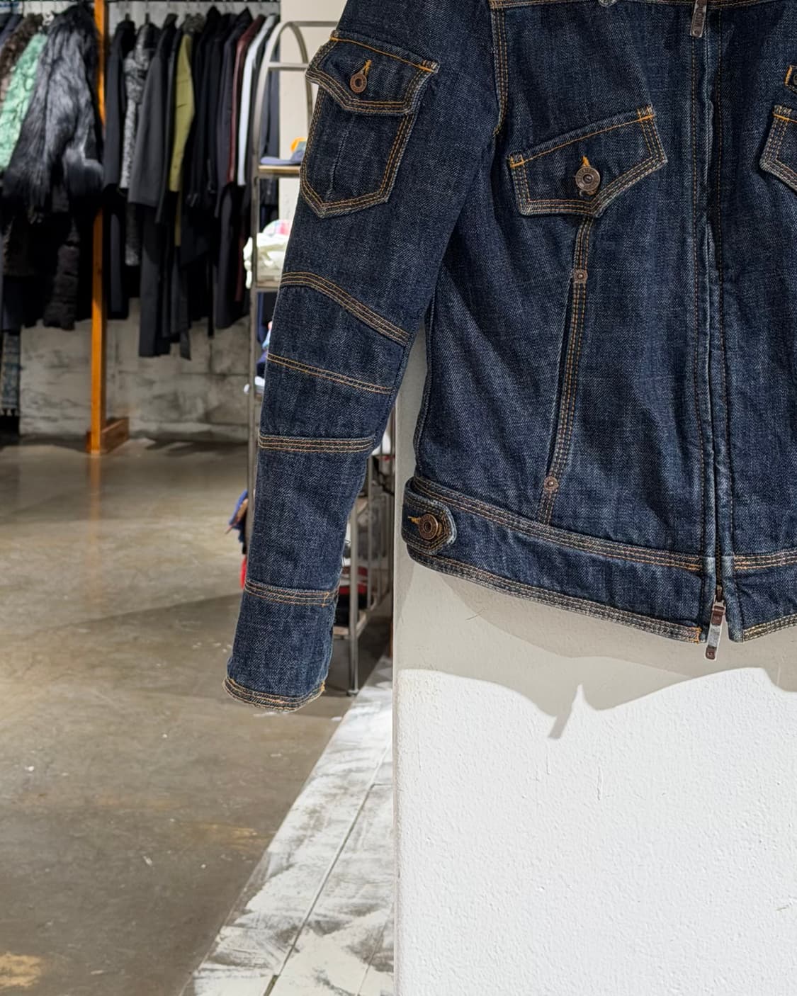 모스키노 진스 도나 데님 자켓 상품이미지5