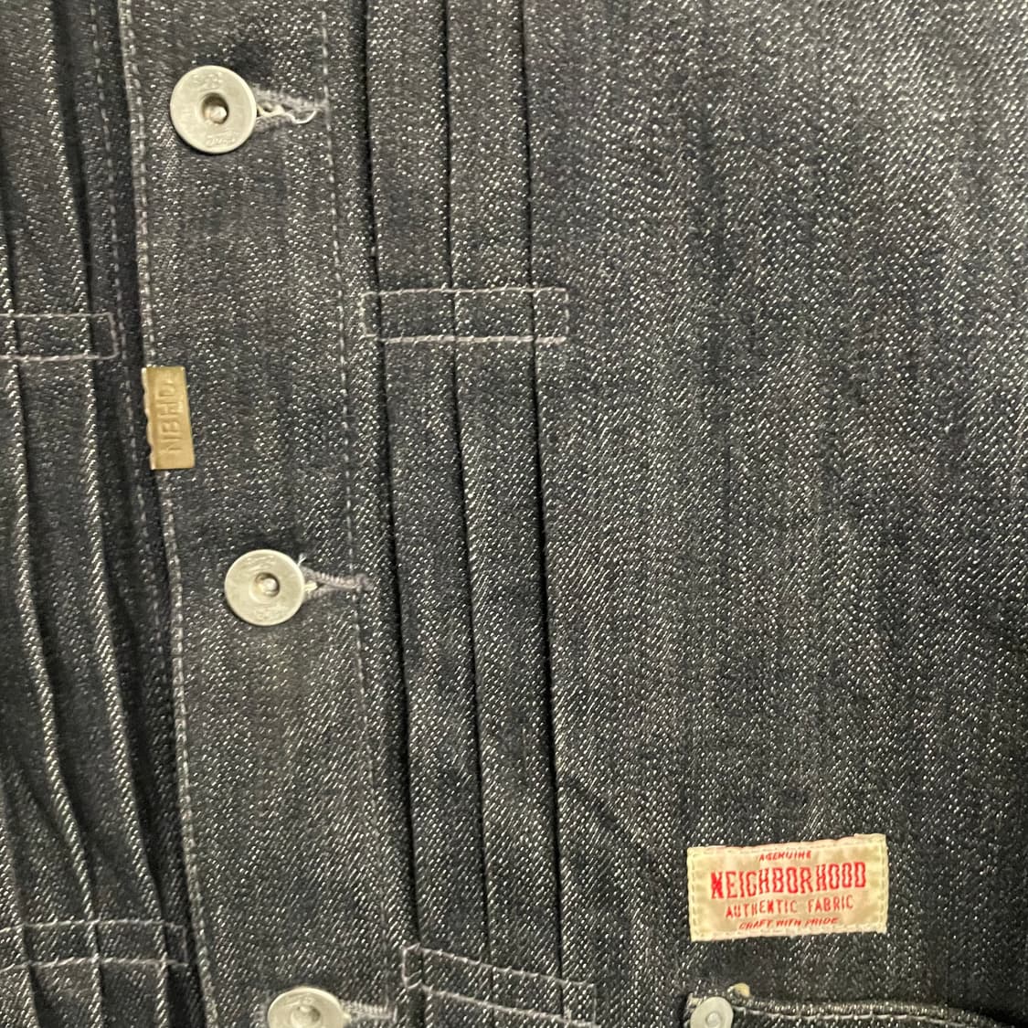 14s 네이버후드 리지드 스톡맨 데님자켓 상품이미지6