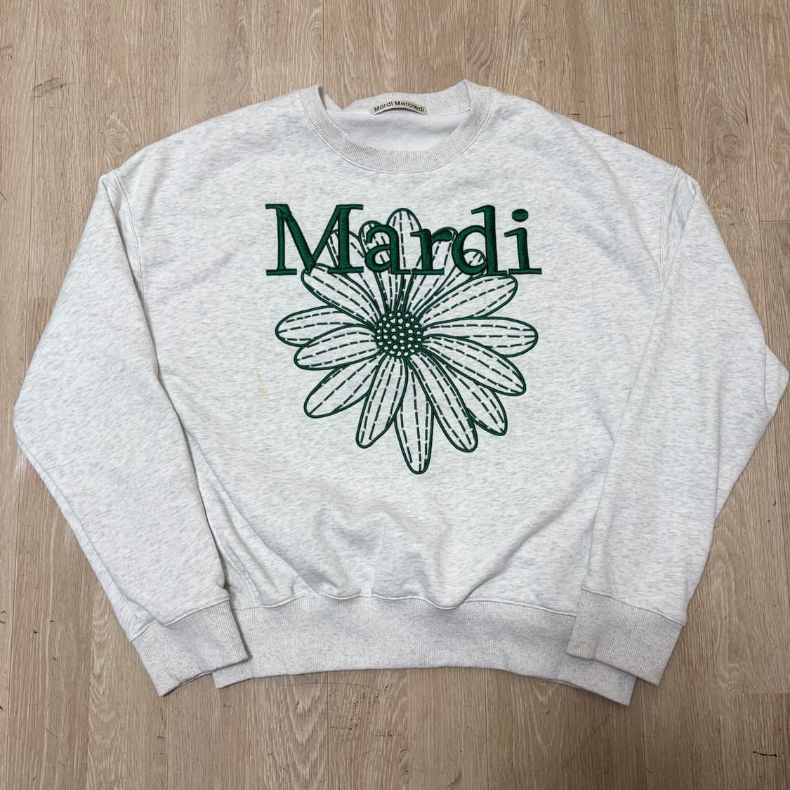 마르디 메크르디 빅로고 맨투맨 M/95  상품이미지1