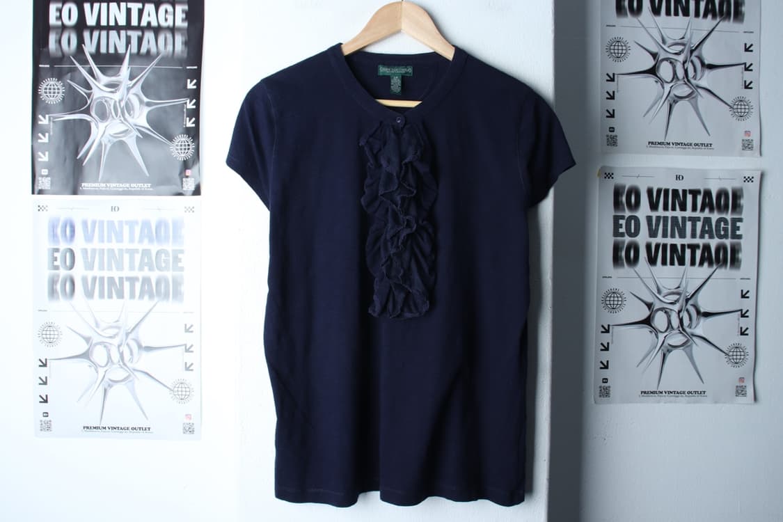 W(L-XL) 폴로 랄프로렌 반팔 티셔츠 레이스 네이비 유니크-7B34 상품이미지2