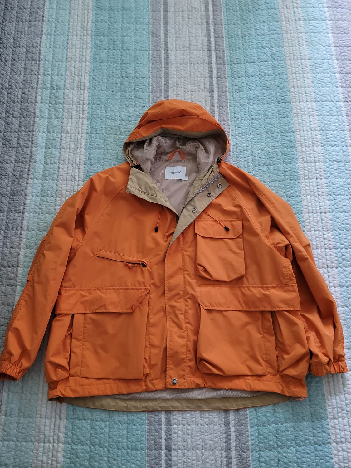 아웃스탠딩 Outstanding 워터프루프 윈드스토퍼 헌팅자켓 110 상품이미지2