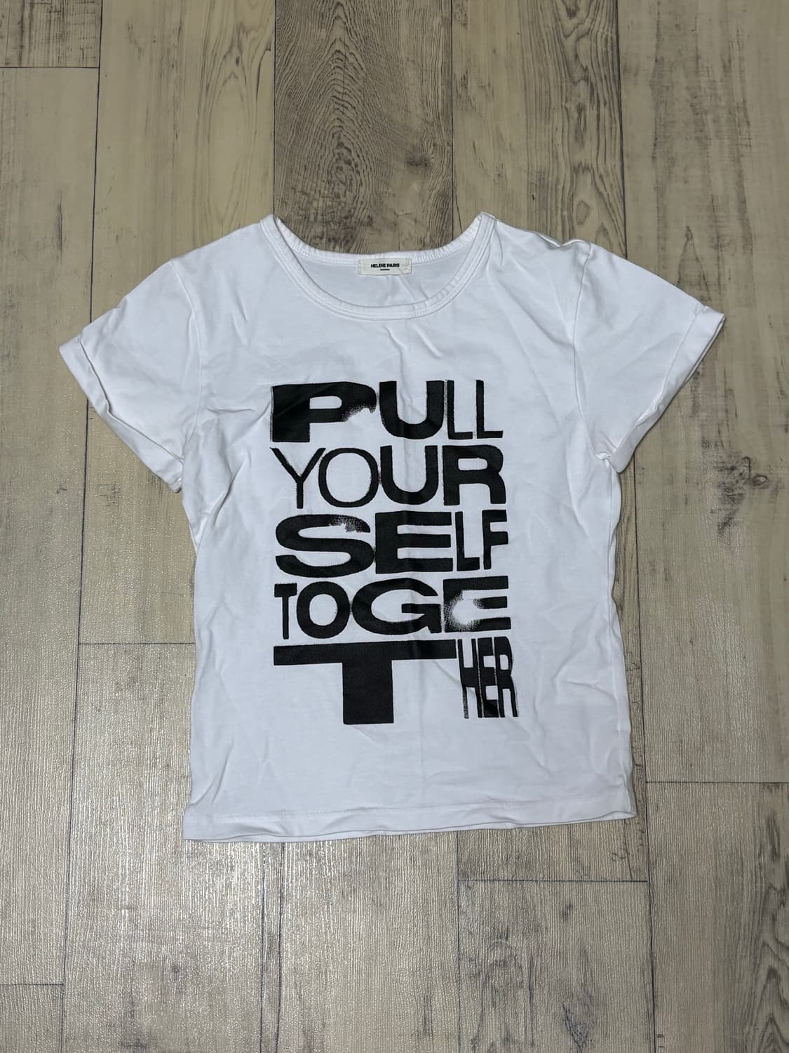 SELF TOGETHER 아트워크 하프 슬리브 [화이트] 상품이미지2