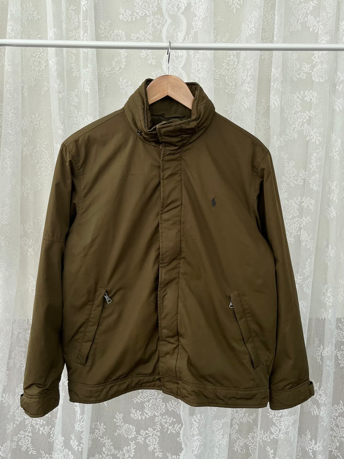 L) 00s 폴로 랄프로렌 빈티지 점퍼 카키 상품이미지1