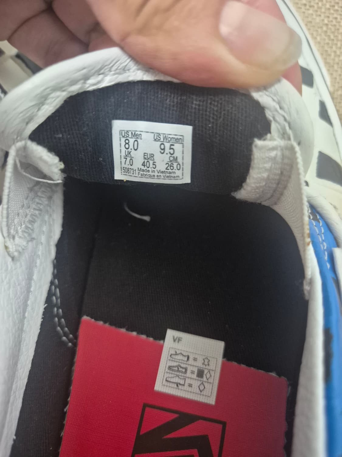 반스 애너하임 팩토리 체커보드 260 상품이미지3