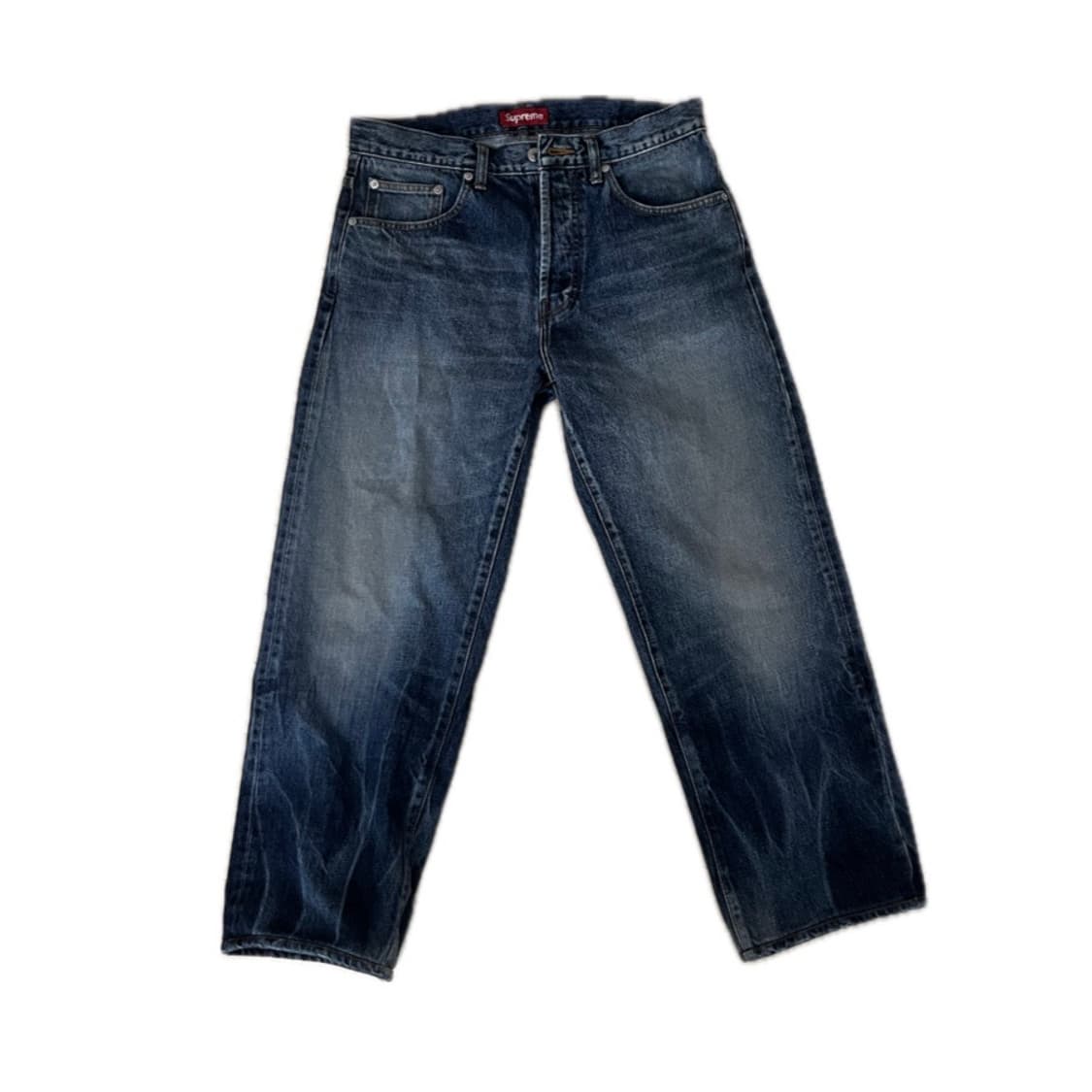 슈프림 25ss 루즈핏 워싱 진 데님 청바지 상품이미지2