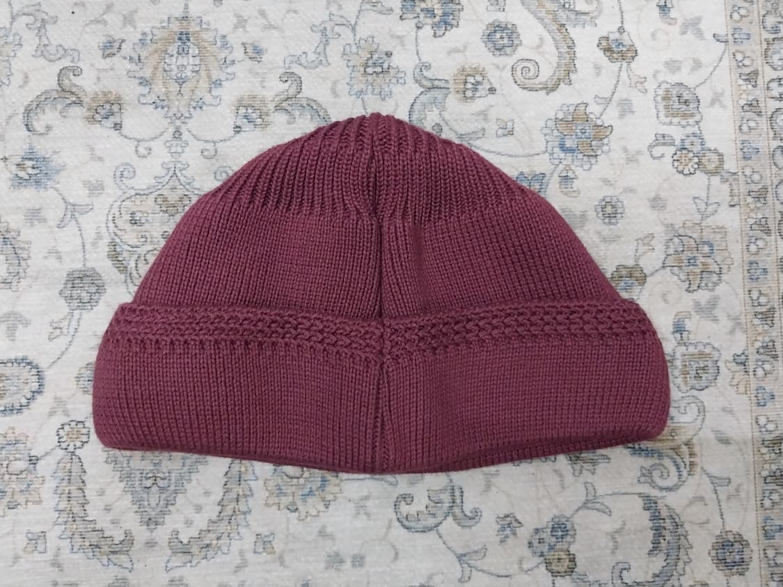 (새상품) 라모랭 버건디 숏비니 2사이즈 상품이미지2