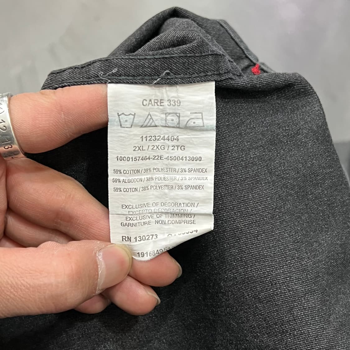  랭글러 워크 셔츠 y14967 상품이미지7