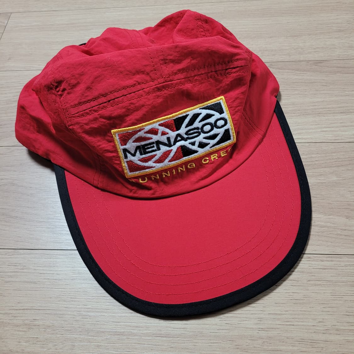 새상품) 미나수 레드 볼캡 상품이미지2